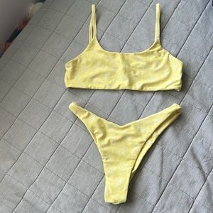 Lokahi swim peony bikini set